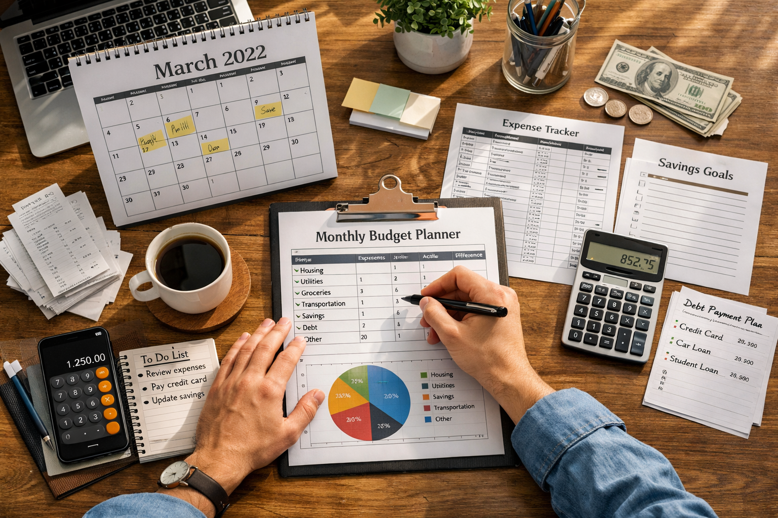 Methoden und Workflows für Budgetmanagement