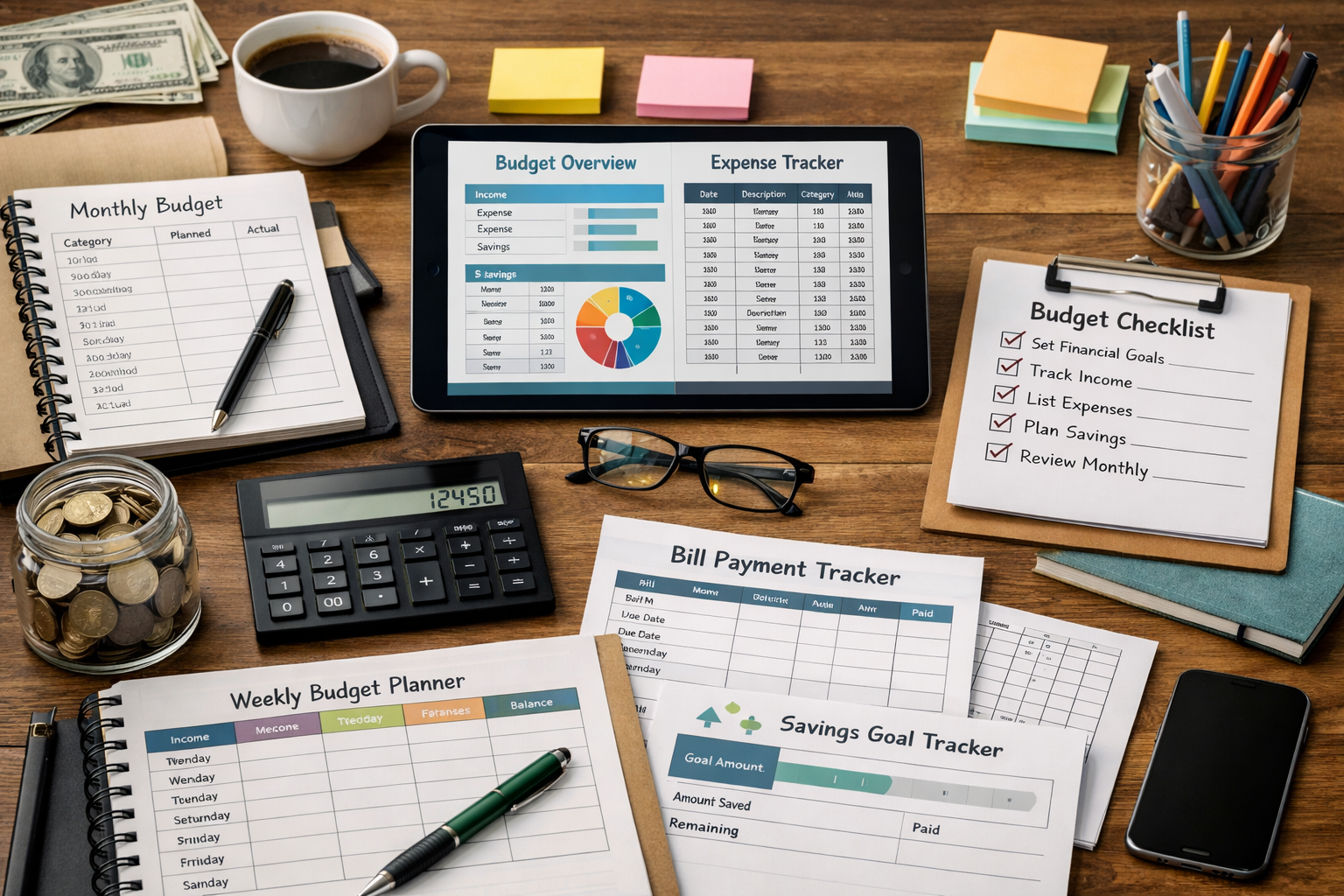 Tools und Vorlagen für Budgetplanung